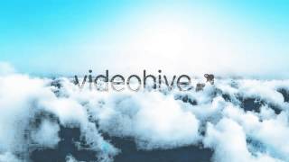 Flight Through Clouds Looped Background 02