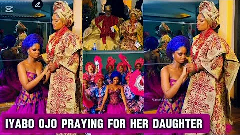 Emotional Iyabo Ojo PRAYS For Daughter (THEY CRIED)At Her TRADITIONAL MARRIAGE #jp2025 #trending