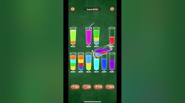 A relaxing Water Sort Puzzle level 4741 gameplay