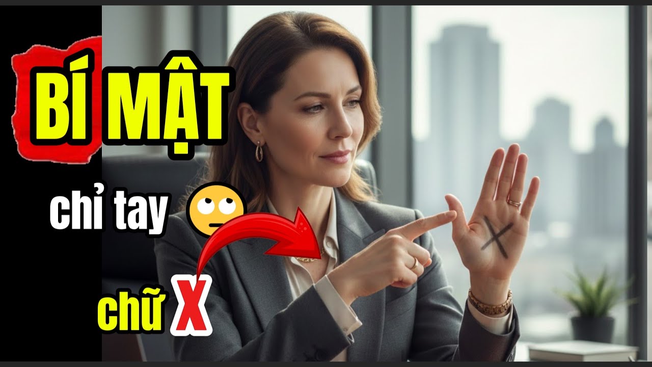 Đường chỉ tay chữ X nói lên điều gì về số phận của bạn?