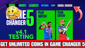 🔥GET UNLIMITED COINS IN GAME CHANGER 5 V4.1 BETA VERSION 🤯 | PLAY FREE 🤩 