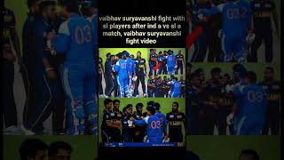 🔥 Vaibhav Suryavanshi's Heated Clash with Sri Lanka A Players After IND A vs SL A Match!