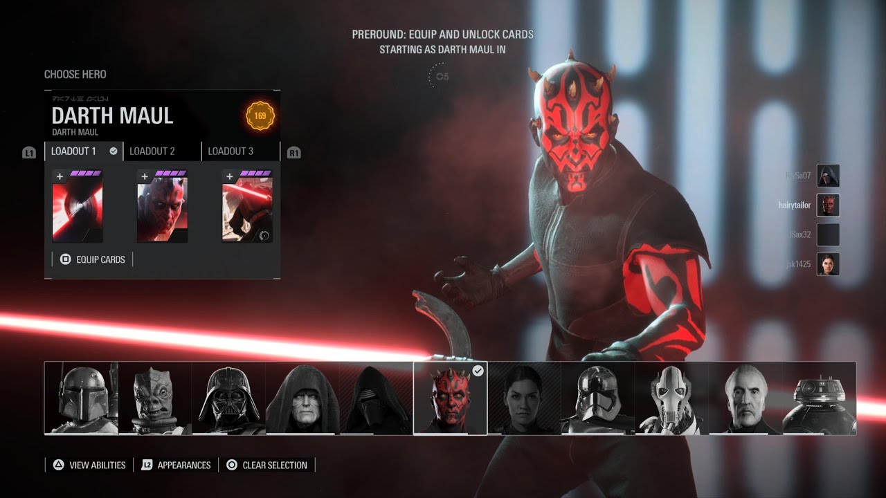 MAULICIOUS | Star Wars Battlefront II | Heroes vs Villains | 4K Gameplay