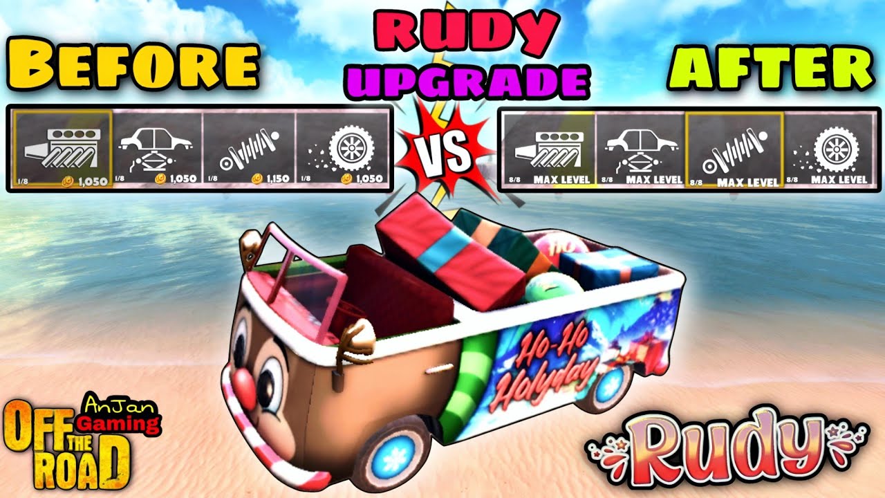Off The Road RUDY Before VS After UPGRADE Comparison! 🔥😱 | OTR V1.18 New Update❤️😍