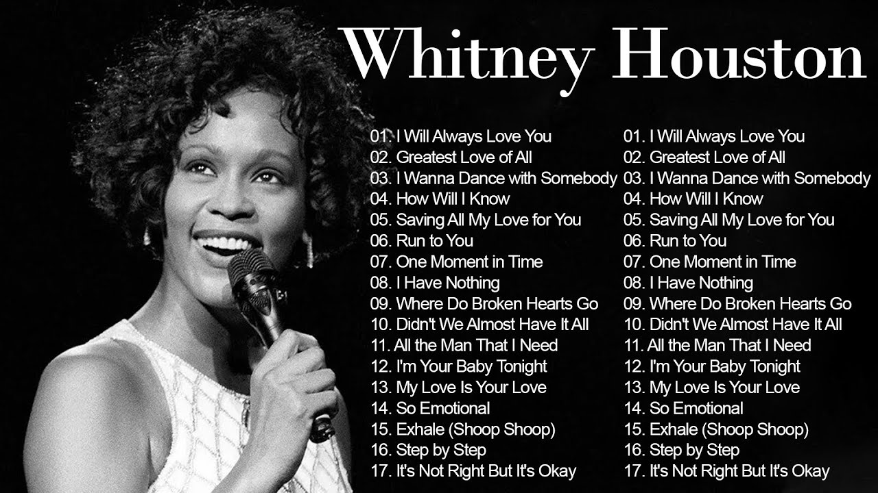 Whitney Houston Greatest Hits 2025 Whitney Houston Best Song Ever All Time #45