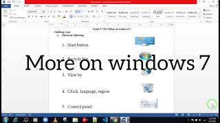 Grade-5 ch- more on windows 7(back exercise)