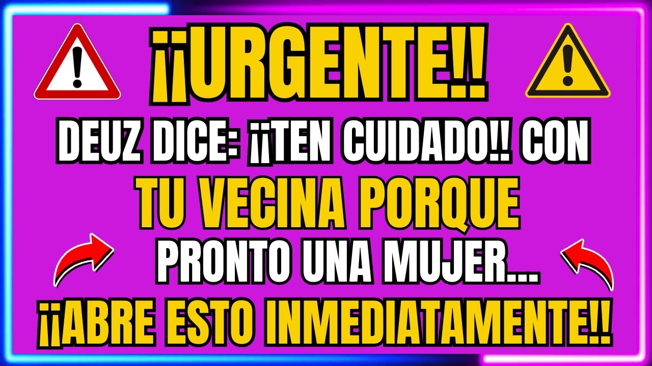 11:11🛑Dios dice: ¡¡Ten cuidado!! Con tu prójimo porque pronto una mujer ...