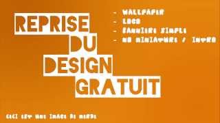 [OFF]Reprise du Design Gratuit // GFX Gratuit ! ( Logo , Background et Wallpaper ! )