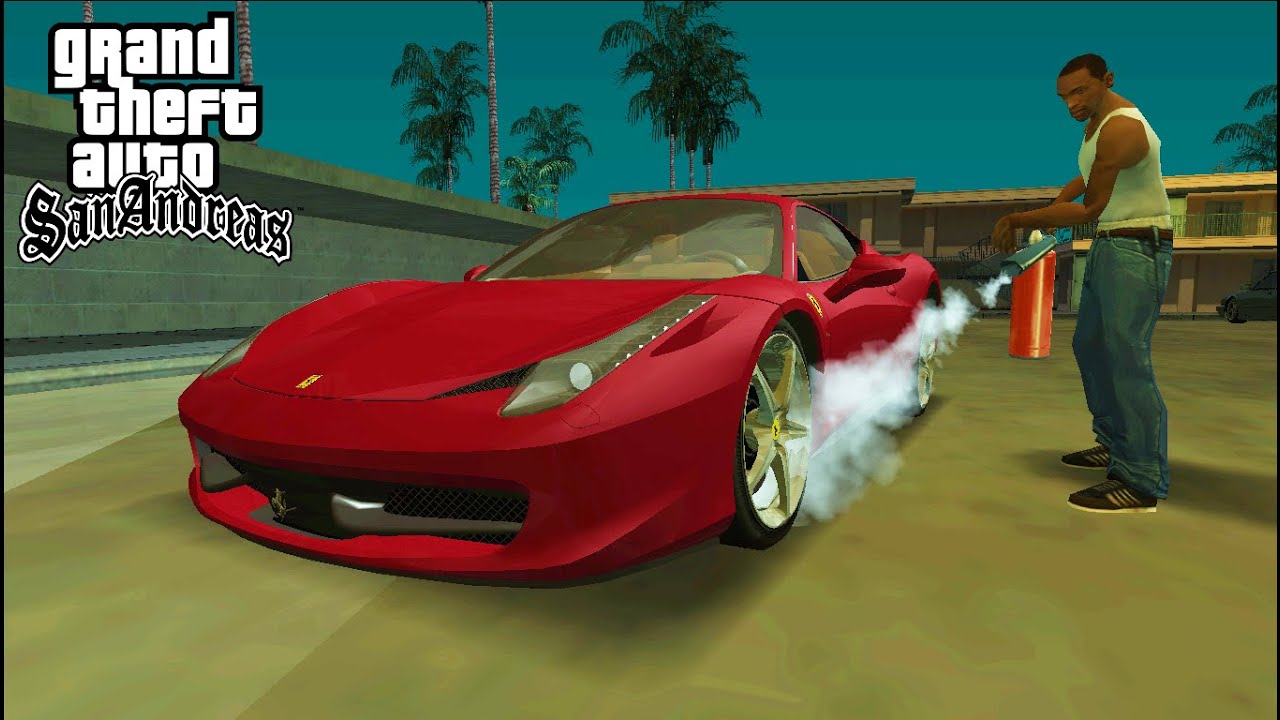 Carros da Ferrari para GTA San Andreas