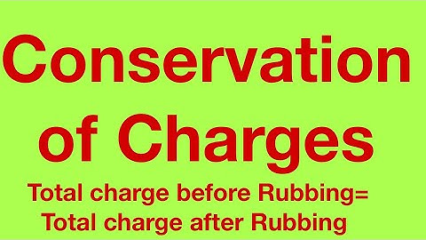 Conservation of Charge # Lecture 2
