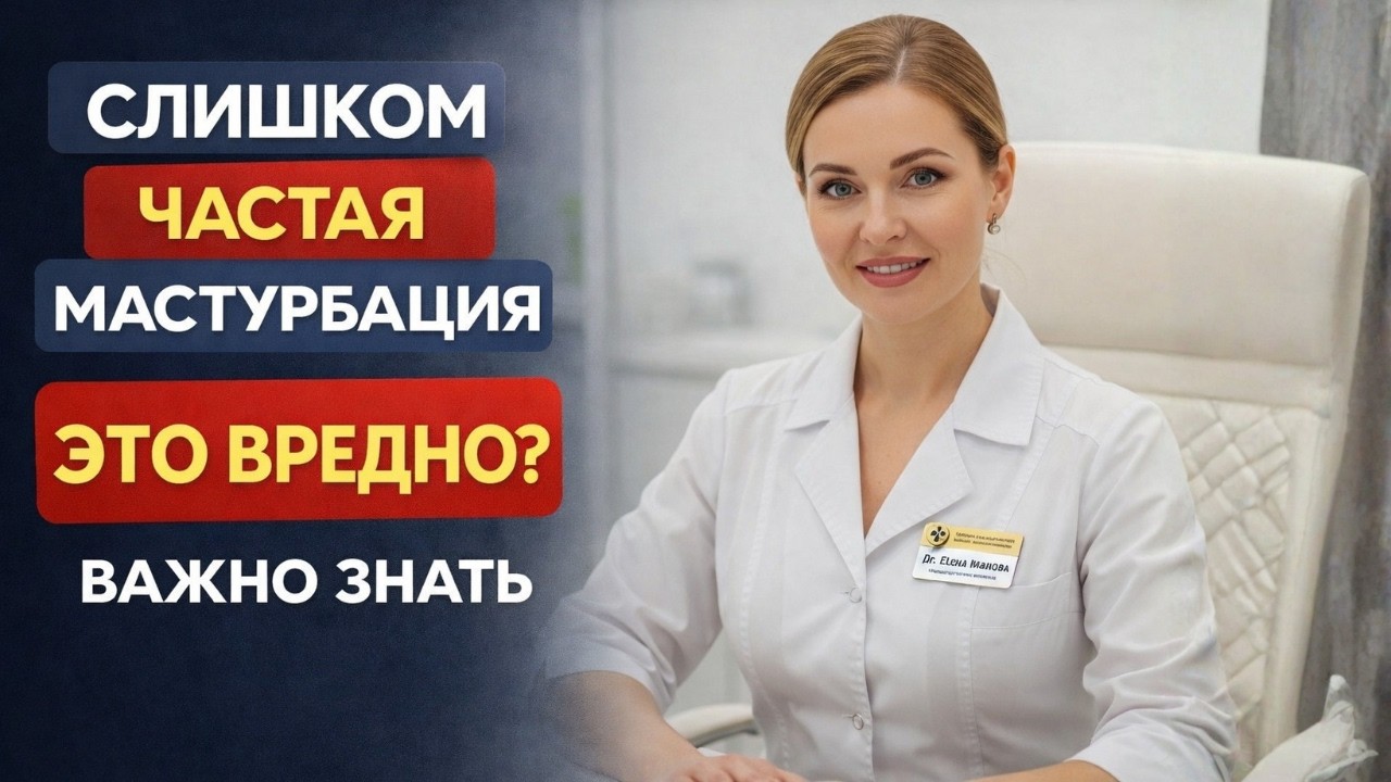 УРОЛОГ: Можно ли СЛИШКОМ ЧАСТО Мастурбировать?! | Развенчание 6 мифов о мастурбации