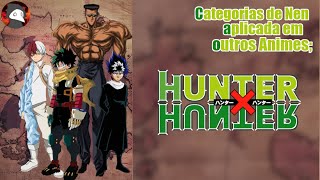 Personagens de animes Classificados com base no Nen de HxH