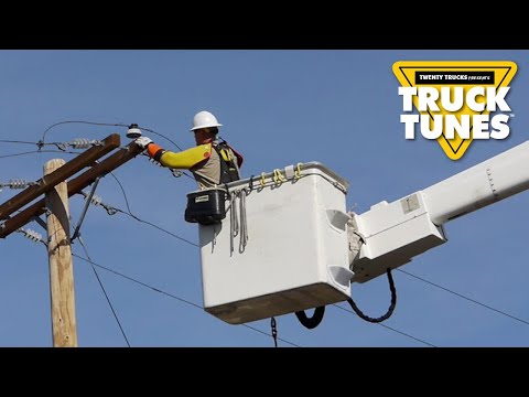 Bucket Truck | Truck Tunes for Kids | Twenty Trucks