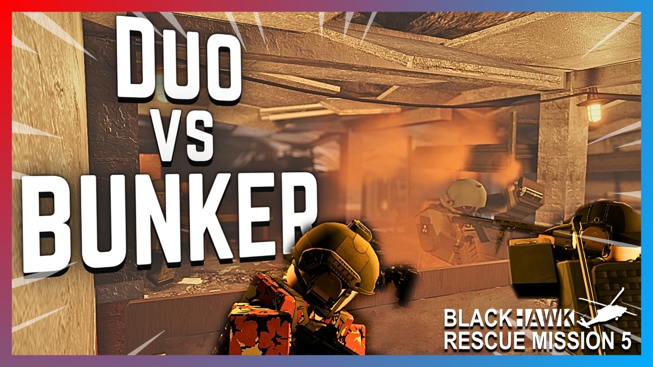 Can Two Players Beat the BRM5 Bunker? | Blackhawk Rescue Mission 5 ...