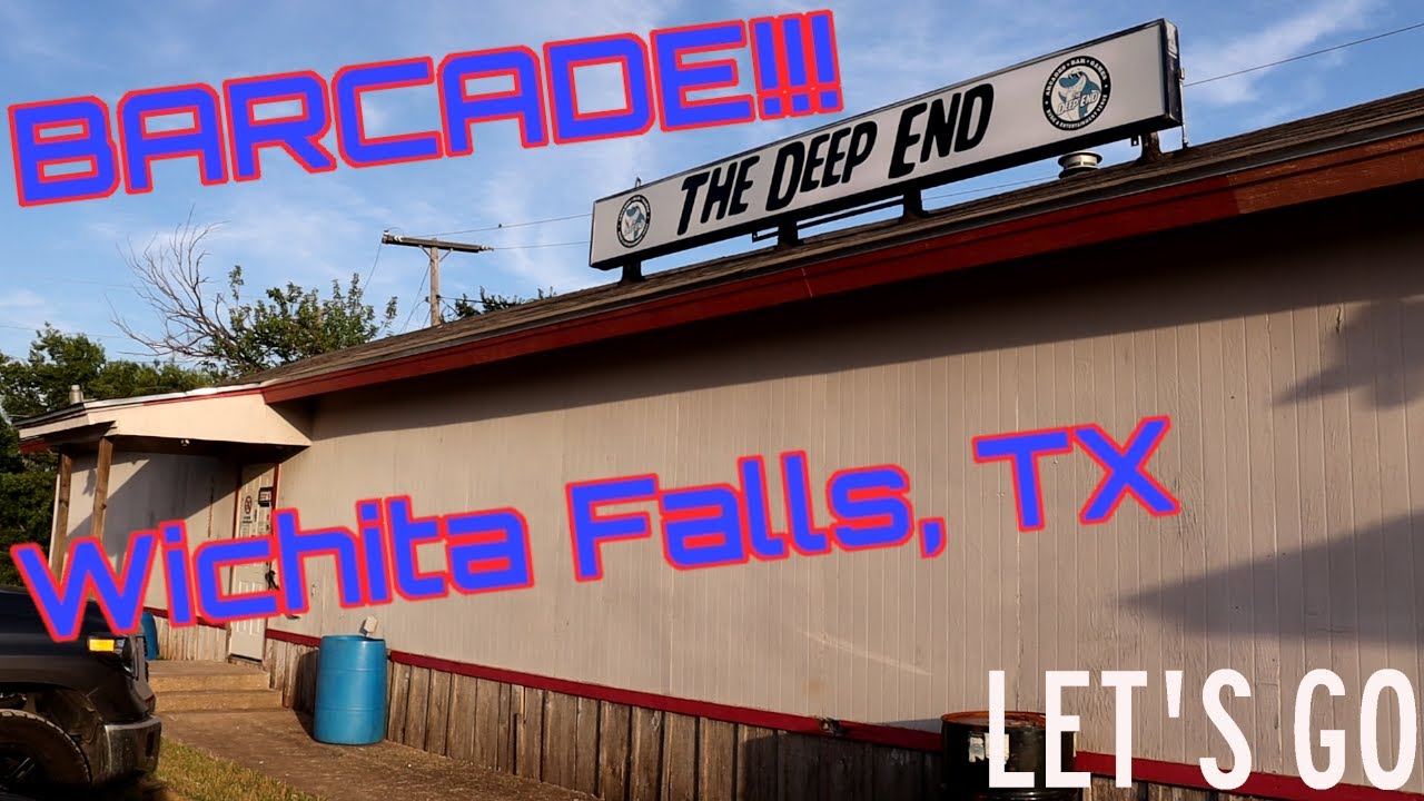 Let's Go to The Deep End in Wichita Falls, TX (arcade and bar) - YouTube
