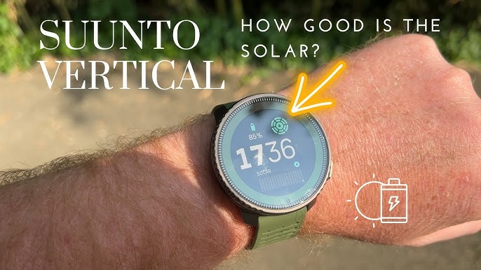 Suunto Vertical Titanium Solar Black​ SS050858000HR – sports watch •