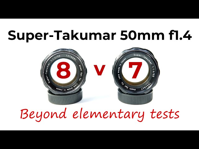 【希少8枚玉】動作◎ Super Takumar 50mm F1.4 296 Super-Takumar 50mm f1.4. Is the famous 8 elements lens measurably