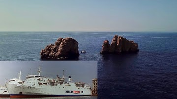 MS Express Samina - Point of Collision - Paros, Greece 