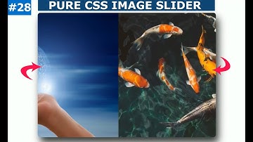 How to Create An Image Slider in HTML and CSS Step by Step part 28 | Responsive Image Slider in css3