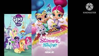 Mlp Crossover Con Shimmer Y Shine