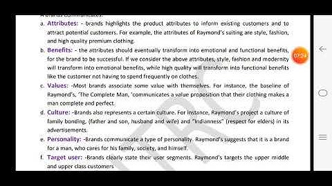 MM 324, PBM,Unit-3, Lecture No. 17, Concept of a brand, Brand vs. Product, Vikas Mahalawat