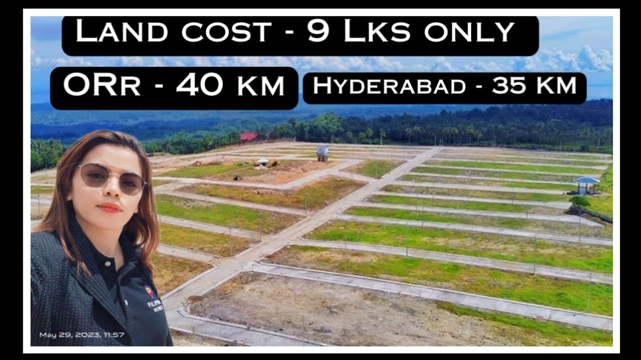 10 gunta land sale Toopran Medchal 33 km best farming land YouTube