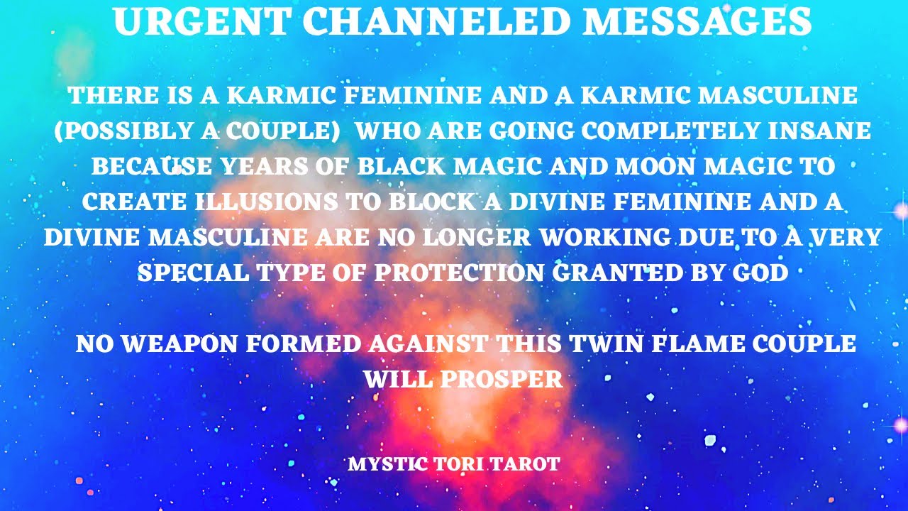🚨КАРМИЧЕСКИЕ СИТУАЦИИ СХОДЯТ С УМА, ПОТОМУ ЧТО ПАРА БЛИЗНЕЦОВЫХ ПЛАМЕН ДОСТИГЛА СОЮЗА, НЕСМОТРЯ Н...