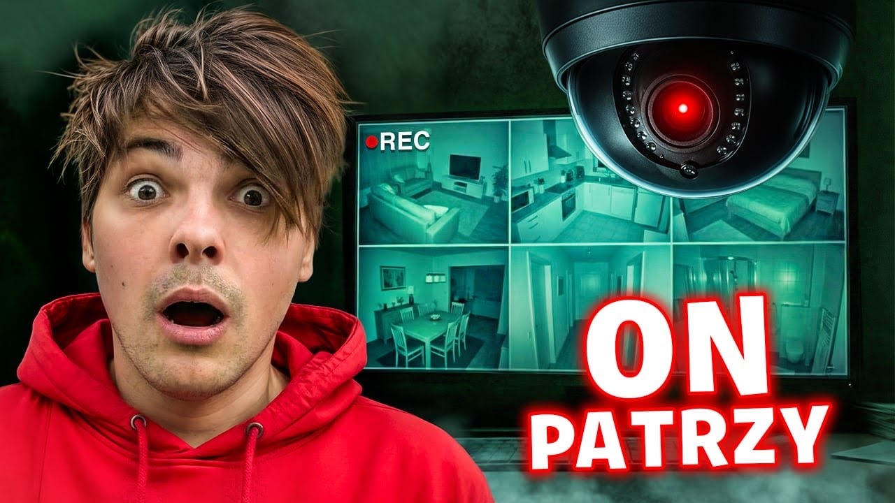 KTOŚ OBSERWOWAŁ NAS PRZEZ KAMERY !!!