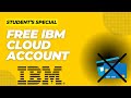 Create Your Free IBM Cloud Account β No Credit Card Needed! π