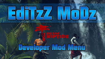 [Dead Island Riptide/PS3] Developer Mod Menu