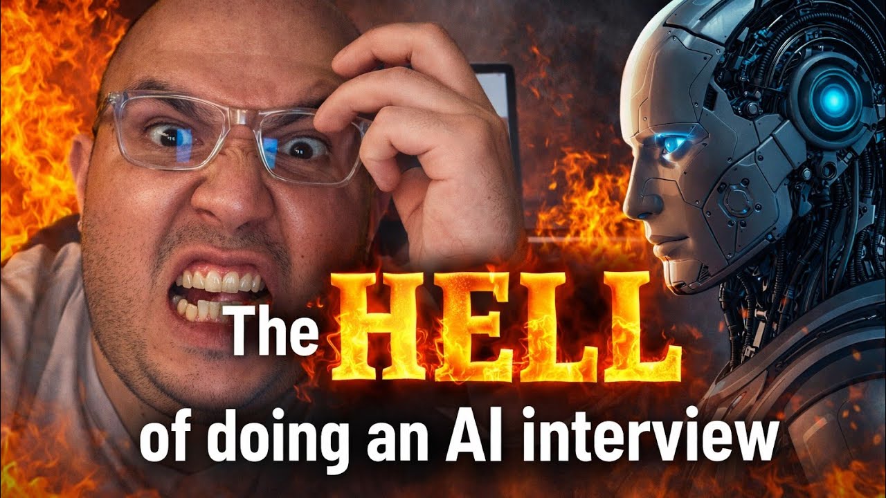 The HELL of doing an AI interview - YouTube