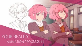 Doki Doki Literature Club *Your Reality* Animation progress #4 by Starimation 9,436 views 5 years ago 4 minutes, 11 seconds