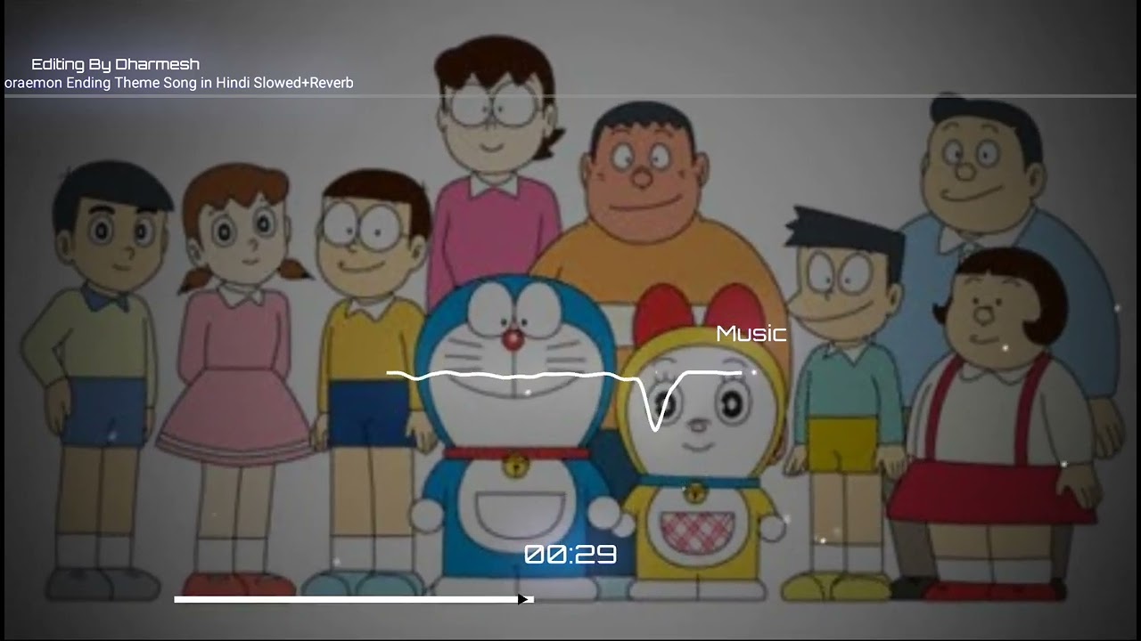Doraemon Ending Theme Song in Hindi SlowedReverb