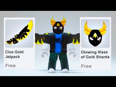 HURRY! NEW FREE GOLDEN and LUXURIOUS ROBLOX ITEMS! 😱😳