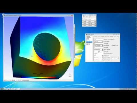 Code_Aster Win64 - part 3 - post with Gmsh