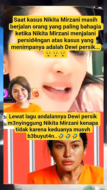 lewat lagu andalan Dewi singgung Nikita Mirzani #shortsfeed #dewipersik #nikitamirzani #fypシ゚viral