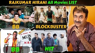 DUNKI Director Rajkumar Hirani Hit And Flop All Movies List With Box Office Collection Analysis