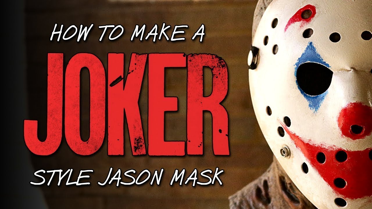 Joker Jason Voorhees Hockey Mask Mod