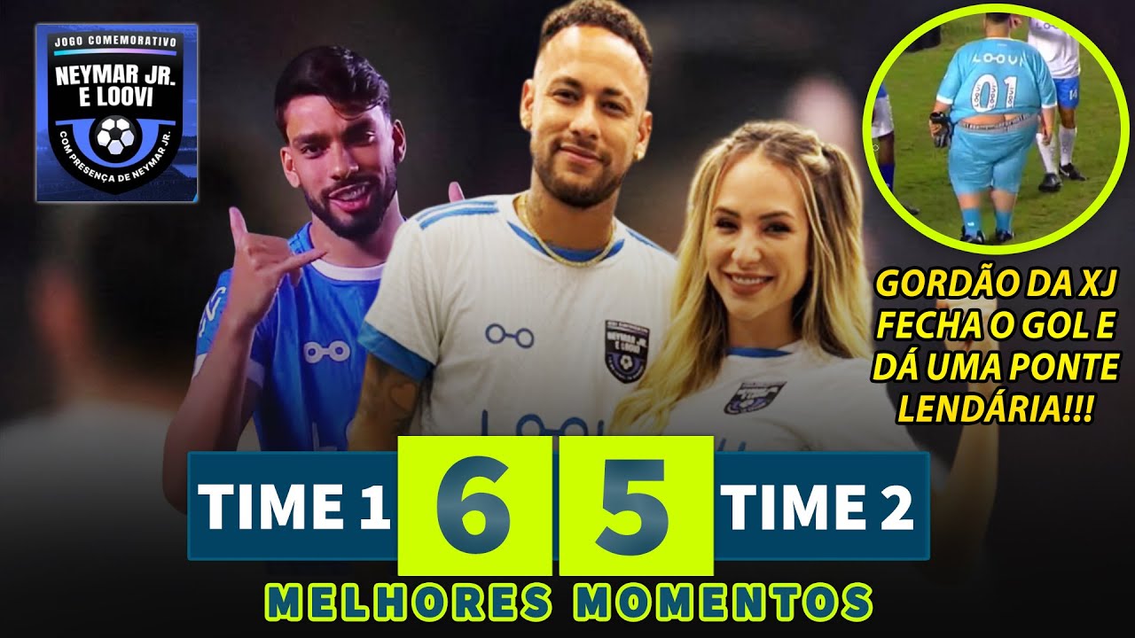 NEYMAR, LUVA DE PEDREIRO, GORDÃO DA XJ, TARDELLI E CONVIDADOS FAZEM JOGO HISTÓRICO NA VILA BELMIRO!