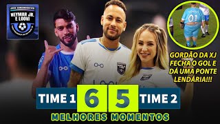 NEYMAR, LUVA DE PEDREIRO, GORDÃO DA XJ, TARDELLI E CONVIDADOS FAZEM JOGO HISTÓRICO NA VILA BELMIRO! screenshot 5