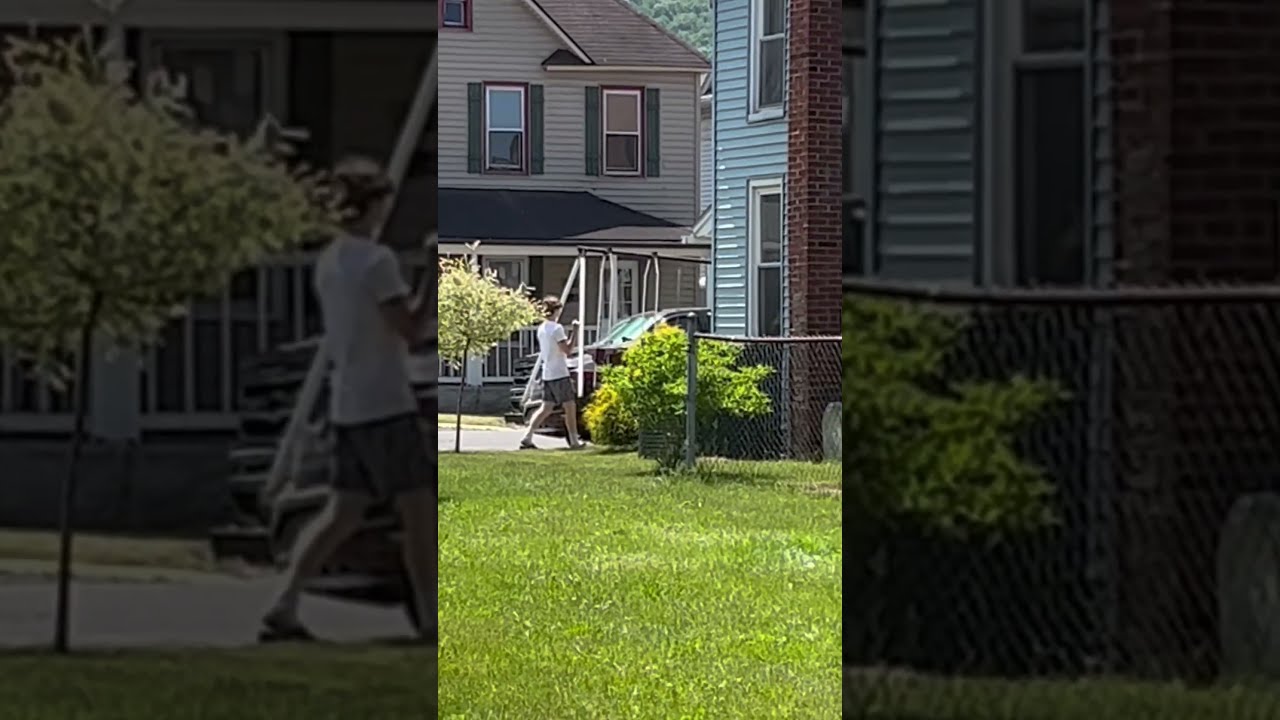 I Hated Mowing Around The Swing Set Short Shorts Awesome