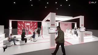 AIA 3D Animation Booth/Exhibition