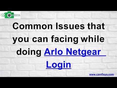How To Resolve The Issue Of Arlo Login | Arlo Camera Login
