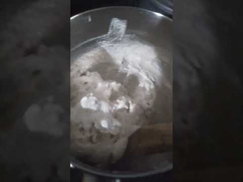 Easy Oatmeal Fufu Recipe Food Youtubeshorts Oatmealfufu Youtubesubscribers Cooking