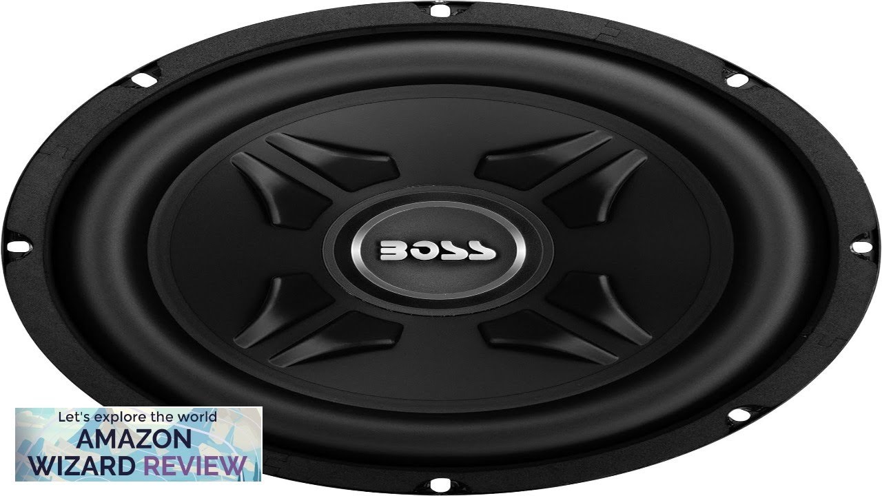 BOSS Audio Systems CXX10 Chaos Exxtreme Series 10 Inch Car Subwoofer Review