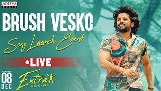 Brush Vesko Song Launch Event LIVE | Nithiin, Sreeleela | Vakkantham Vamsi | Harris Jayaraj