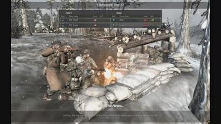 Company of Heroes : Europe at War - Mod - 2vs2 bots (experts) - Map : [Ardennes] Foy