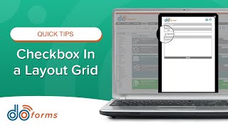 Mobile Forms: Checkbox in a layout grid