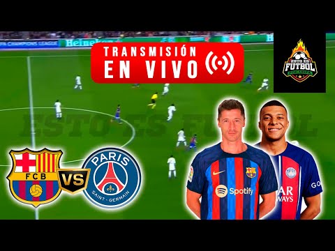 BARCELONA vs PSG EN VIVO 🔴 CHAMPIONS LEAGUE 2024 CUARTOS DE FINAL VUELTA