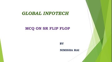 MCQs on SR flip flop with answers
